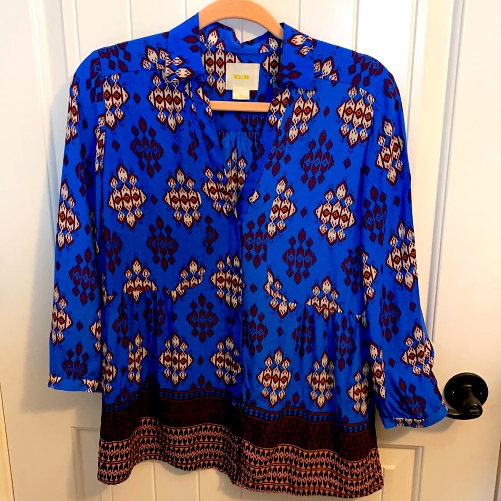 Maeve Southwest/boho style blouse